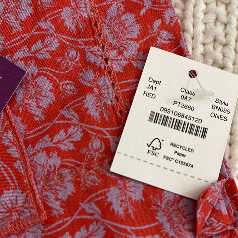 Liberty for J.Crew Placemat Table Linens Set - Four Placemats BN095